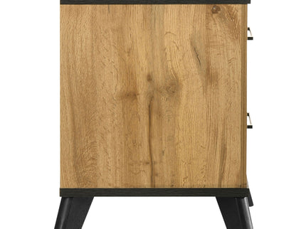 Georgina - 2 Drawer Nightstand - Natural Wood
