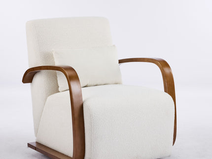 Swivel Accent Rotatable Ergonomic Single Chair For Living Room