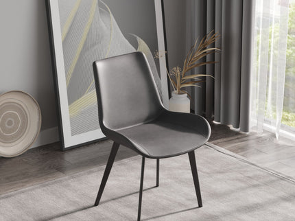 Modern Dining Chair Living Room Metal Leg Dining Chair (Set of 2)
