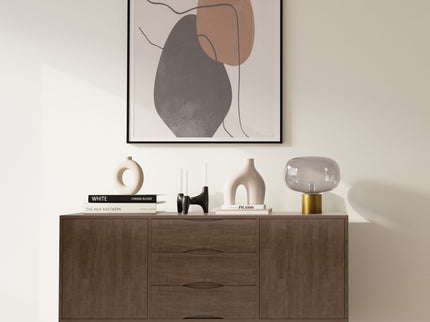 Harper - Sideboard Buffet - Walnut Brown