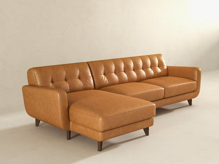 Allison - Mid-Century Modern Sectional Sofa Chaise