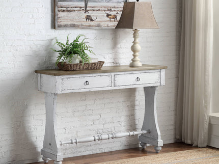 Carminda - Console Table - Antique White