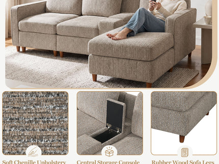 L - Sectional Sofa With Reversible Chaise