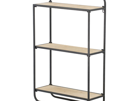 Wall Shelf - Black Brown