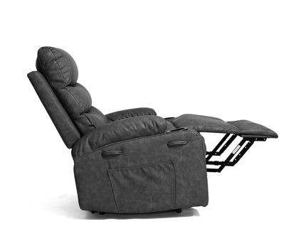 Large Size Electric Power Lift Recliner Chair Sofa With 8 Point Vibration Massage And Lumbar Heat