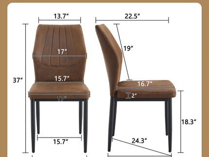 Dining Chairs With Shell Pattern, Comfort And Style