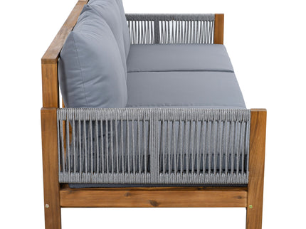 Outdoor 3 Seat Patio Sunbed