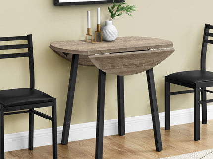 3 Pieces Dining Table Set, Small, Drop Leaf, Contemporary & Modern