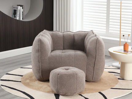 Soft Bean Bag Chair With High Resilient Foam