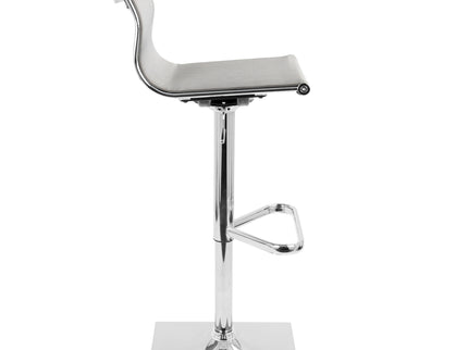 Mirage - Contemporary Adjustable Barstool With Swivel
