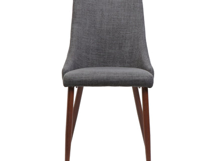 Mid Century Modern Fabric Armless Dining Chair