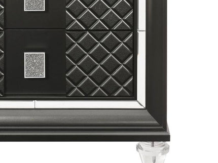 Sawyer - Metallic Nightstand - Gray
