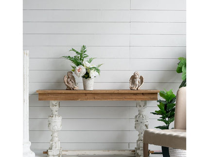 Alcott - Buffet Table - Brown / Antique White