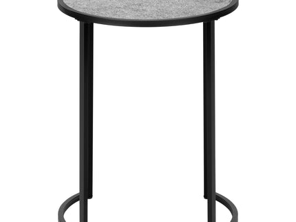 Round Accent Side Table, Contemporary & Modern