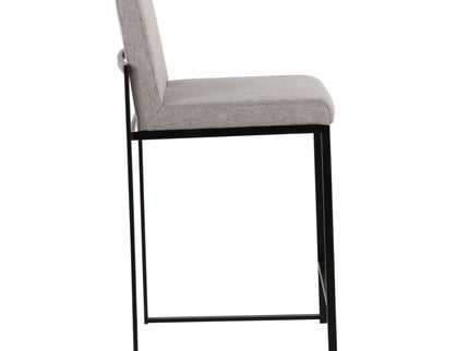 Fuji - Contemporary Modern Elegance, High Back Counter Stool