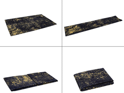 Maval - Abstract Washable Area Rug