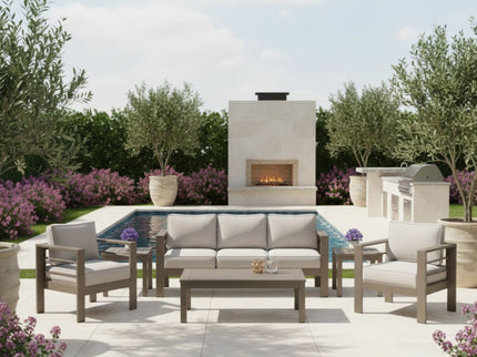 Outdoor Patio Set All-Weather & Thick Cushions