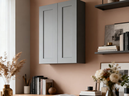 Shaker Wall Cabinet With Soft-Close Doors, Adjustable Shelves