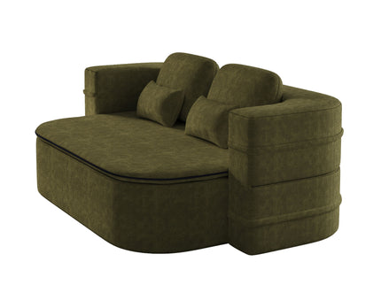 2 In 1 Foldable Sofa Bed With Multi Functional Blanket, Floor Lounge Sofa