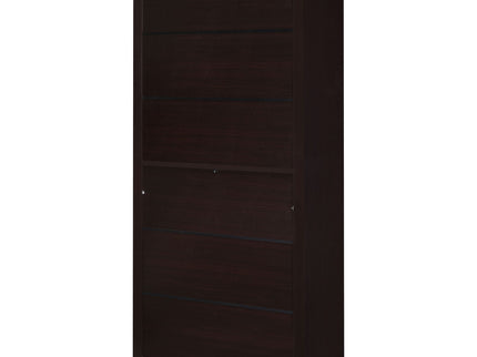Maureen - 5 Shelf Bookcase With Drawer - Cappuccino