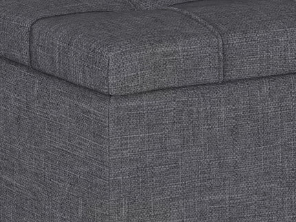 Harrison - Upholstered Coffee Table Storage Ottoman