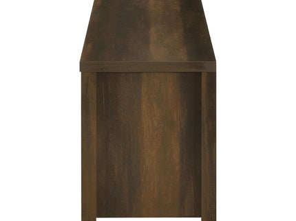 Alamitos - Electric Fireplace TV Stand With Flame Visualizer - Pine Wood