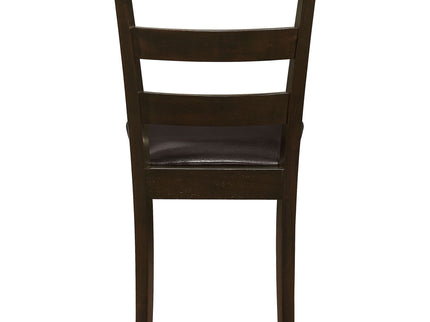 Arvin - 5 Piece Dining Set With Rectangular Table And Bench With Seats - Cappuccino