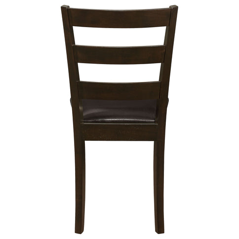 Arvin - 5 Piece Dining Set With Rectangular Table And Bench With Seats - Cappuccino