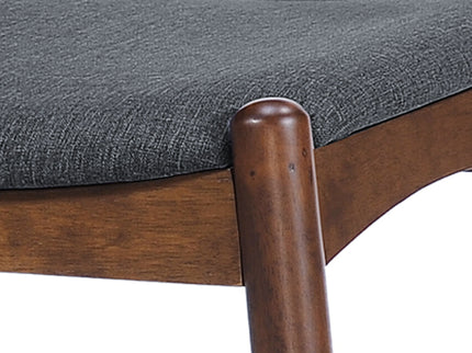 Dining Chairs With Ergonomic Backrest & Comfort Cushions (Set of 2)