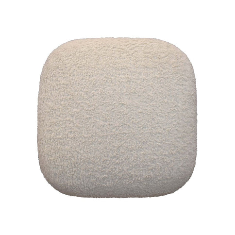 Square Footstool - Cream