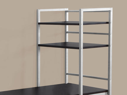 Computer Desk For Home Office, Laptop Storage Shelves