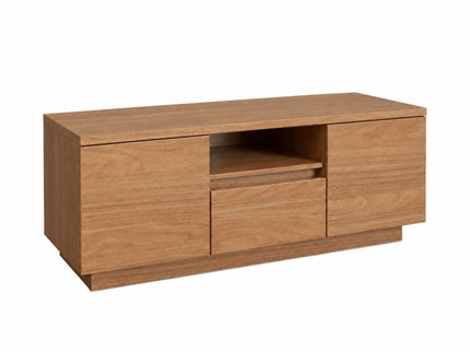 TV Stand For TVs Up To 50" With 1 Drawer And 2 Doors - Oak