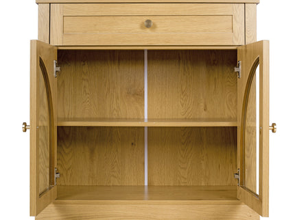 Modern Sideboard Cabinet With 1 Drawer And 2 Arched Doors
