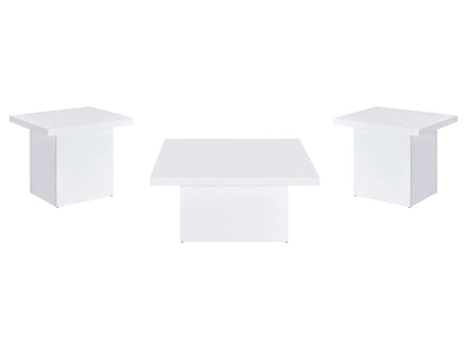 Eldridge - Coffee Table Set With Square Tops