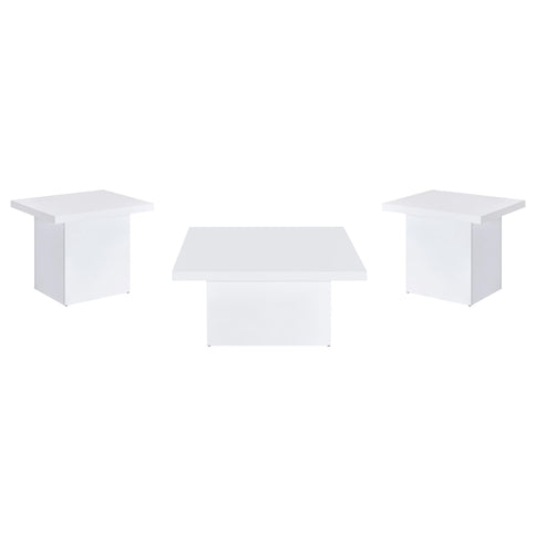 Eldridge - Coffee Table Set With Square Tops