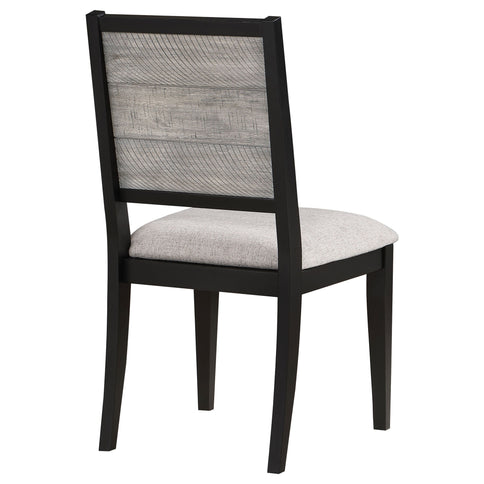 Dutchie - Upholstered Dining Side Chair (Set of 2) - Black