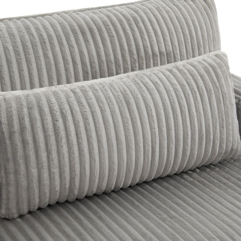 Modern Loveseat Sofa With 4 Pillows