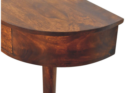 Backless Mounted Console - Brown