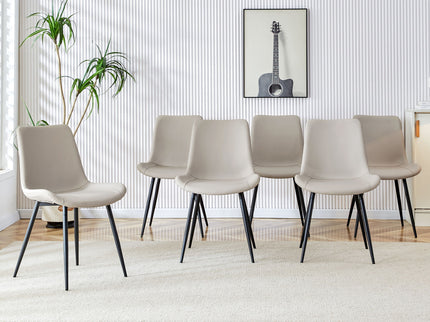 Modern Medieval Style Restaurant Cushioned Chairs With Suede Backrests