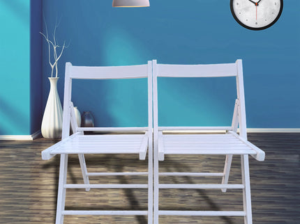 Folding Chair, Foldable Style (Set of 2)