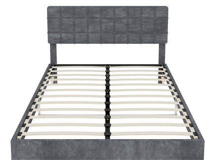 Yungan Lingge Minimalist Soft Pack Headboard Bed