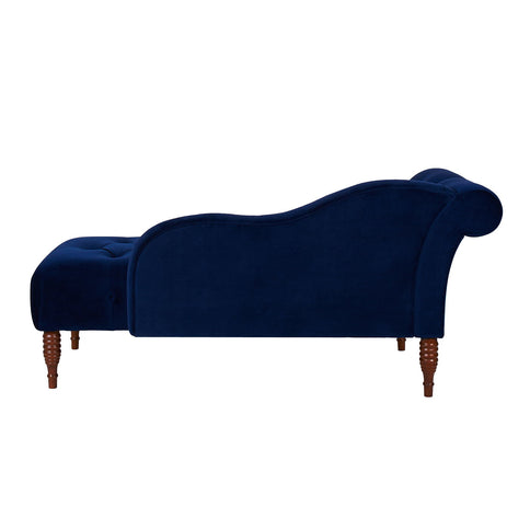 Samuel - Tufted Roll Arm Chaise Lounge
