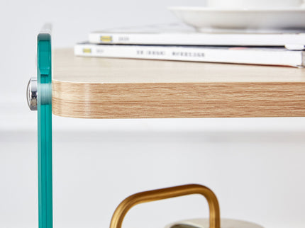 Modern 3 Layer Bedside Cabinet With Storage Function