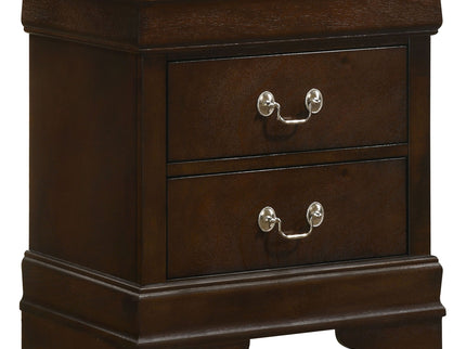 Demetra - 2 Drawer Nightstand - Cappuccino