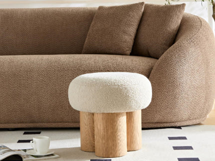 Versatile Mushroom Stool With Cushion