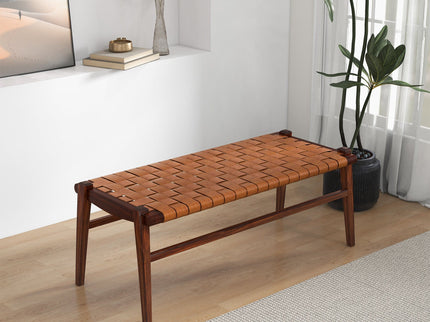 Cody - Bench - Brown / Tan