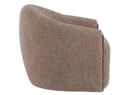 Ballona - Accent Chair With Swivel - Brown
