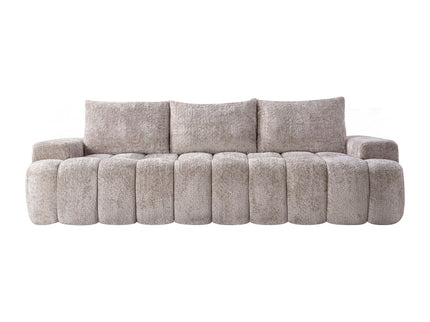 Extra Large Curved Front Compressed Sectional Sofa