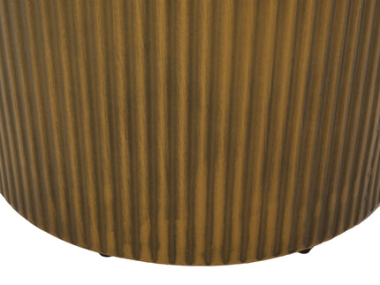 Langseth - Iron Sunburst Side Table Modern Design