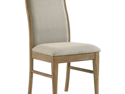 Dreydon - 5 Piece Round Dining Table Set With Chairs - Light Brown